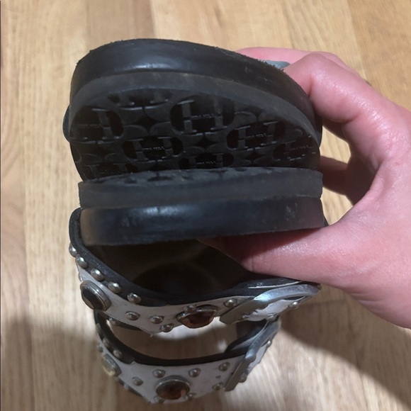 BIRKENSTOCK x Heidi Klum studded jewel gizeh sandals - Picture 7 of 10